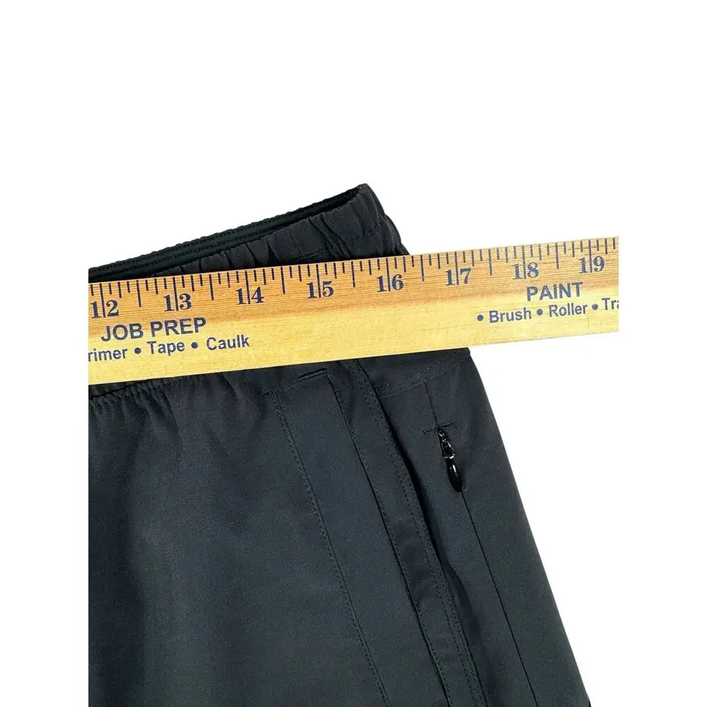 Birddogs Workout Shorts XL Long Black Lined Performance Gym Athleisure Active
